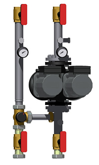 Модуль смесительный D 40 с IMPPUMPS GHND basic II 40-120F 3x400 V