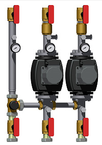 Модуль смесительный D 40 2 х с Pumpman GRS 40/10F-M 1х220 V