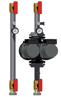 Модуль прямой D 40 с IMPPUMPS GHND basic II 40-70F 3x400 V